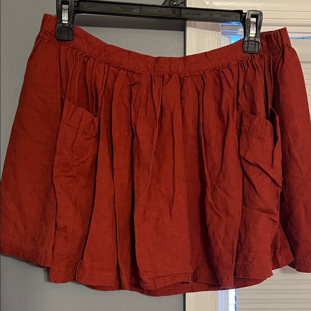 Forever 21 Deep Red Skirt